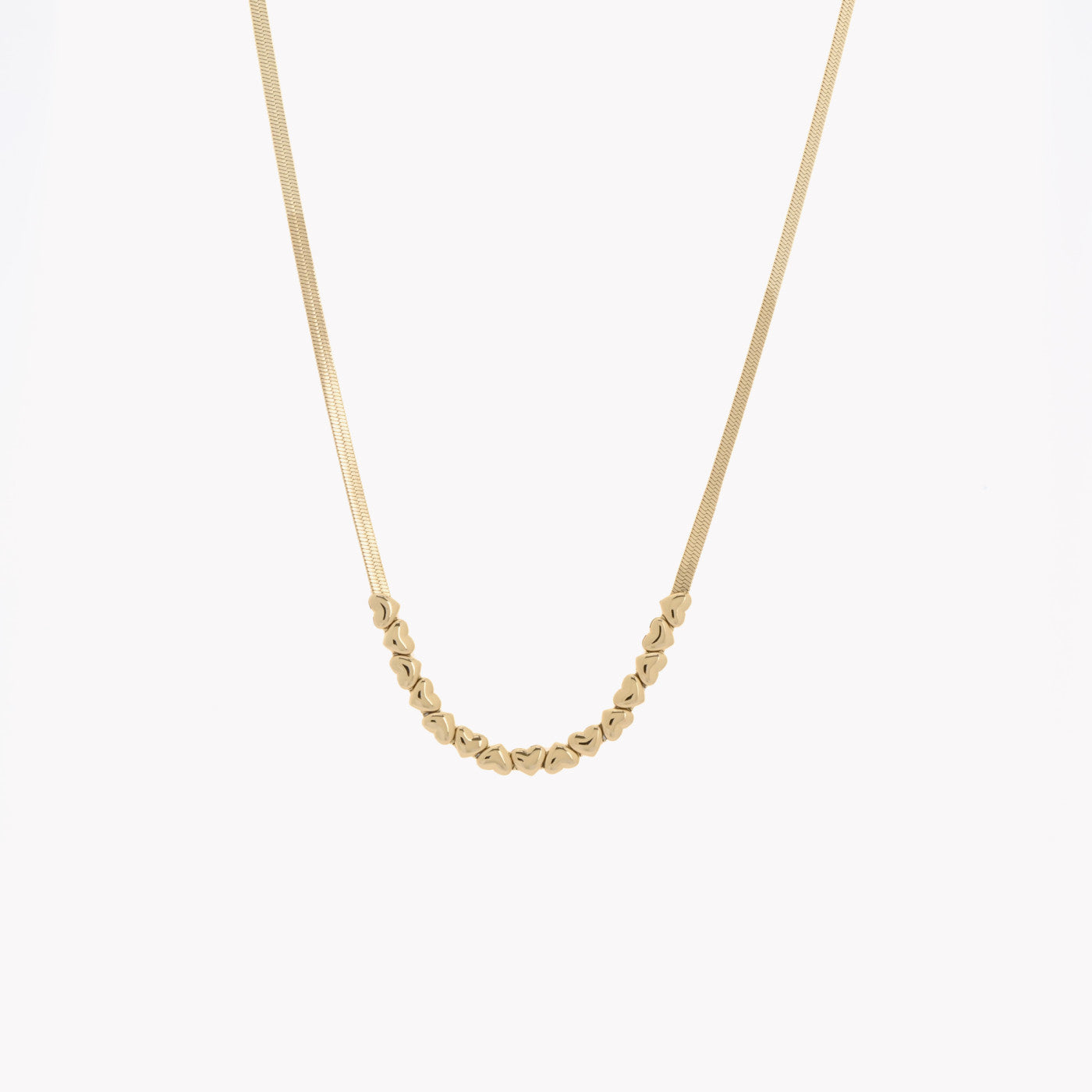 Colar míni corações