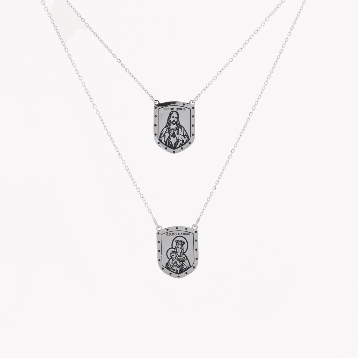 Escapulário N Sra Carmo/Jesus
