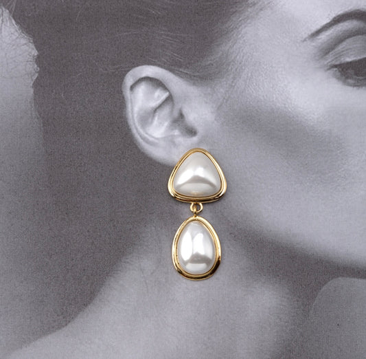 Brincos formas pérola