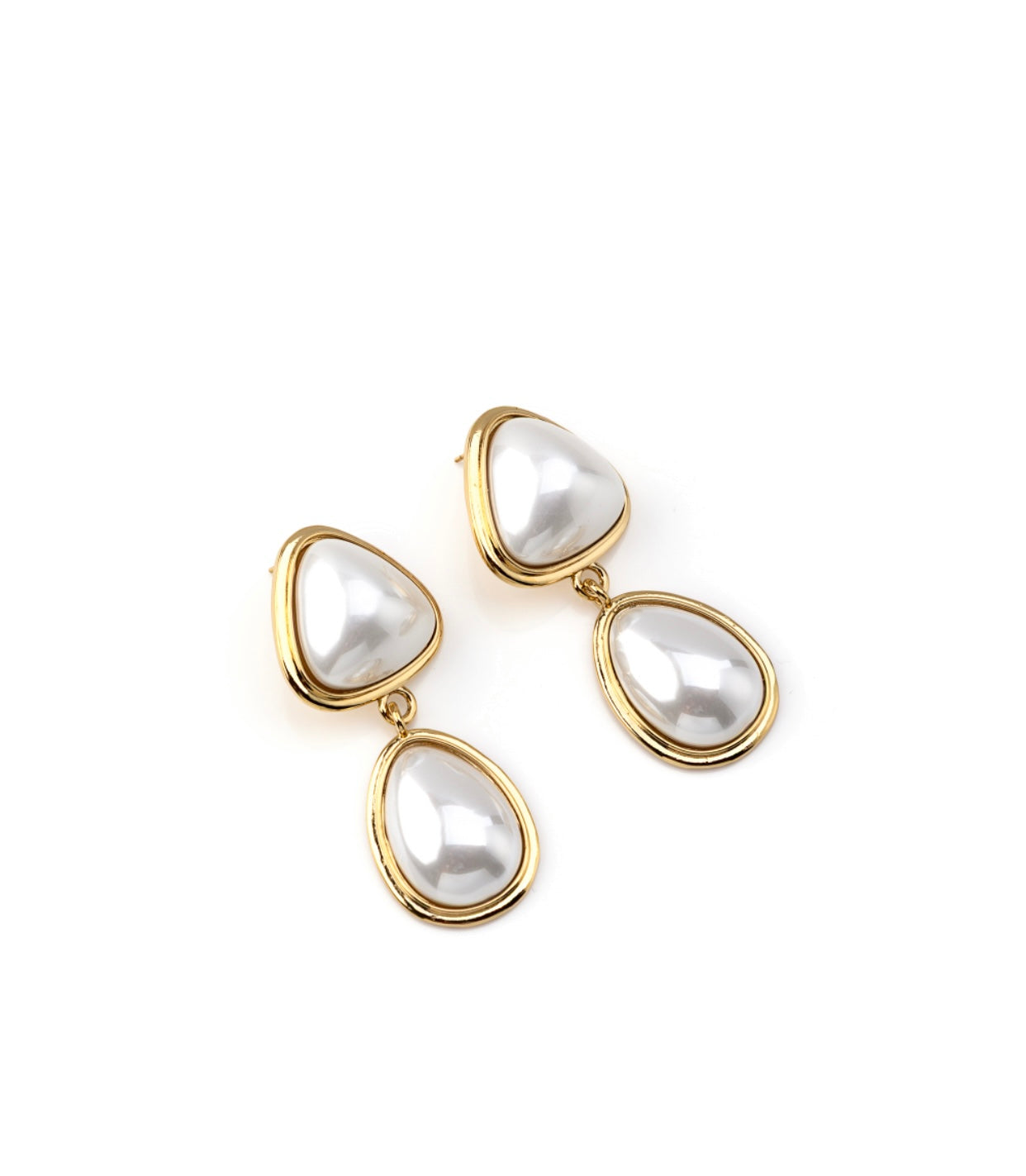 Brincos formas pérola