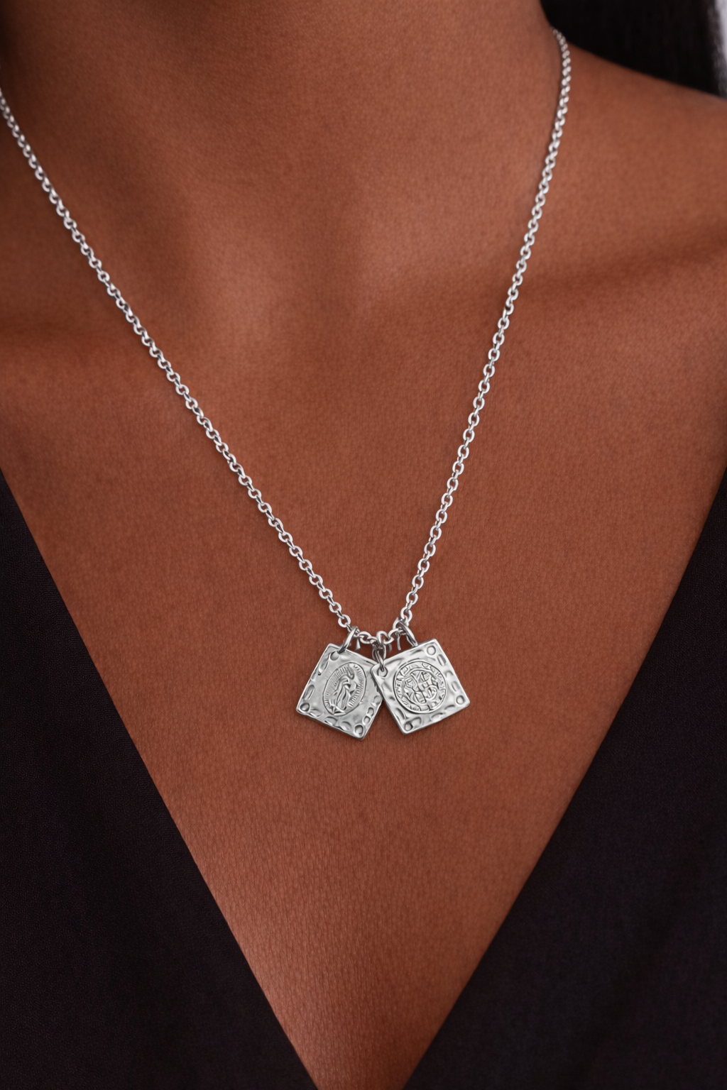 Colar Medalhinhas proteção