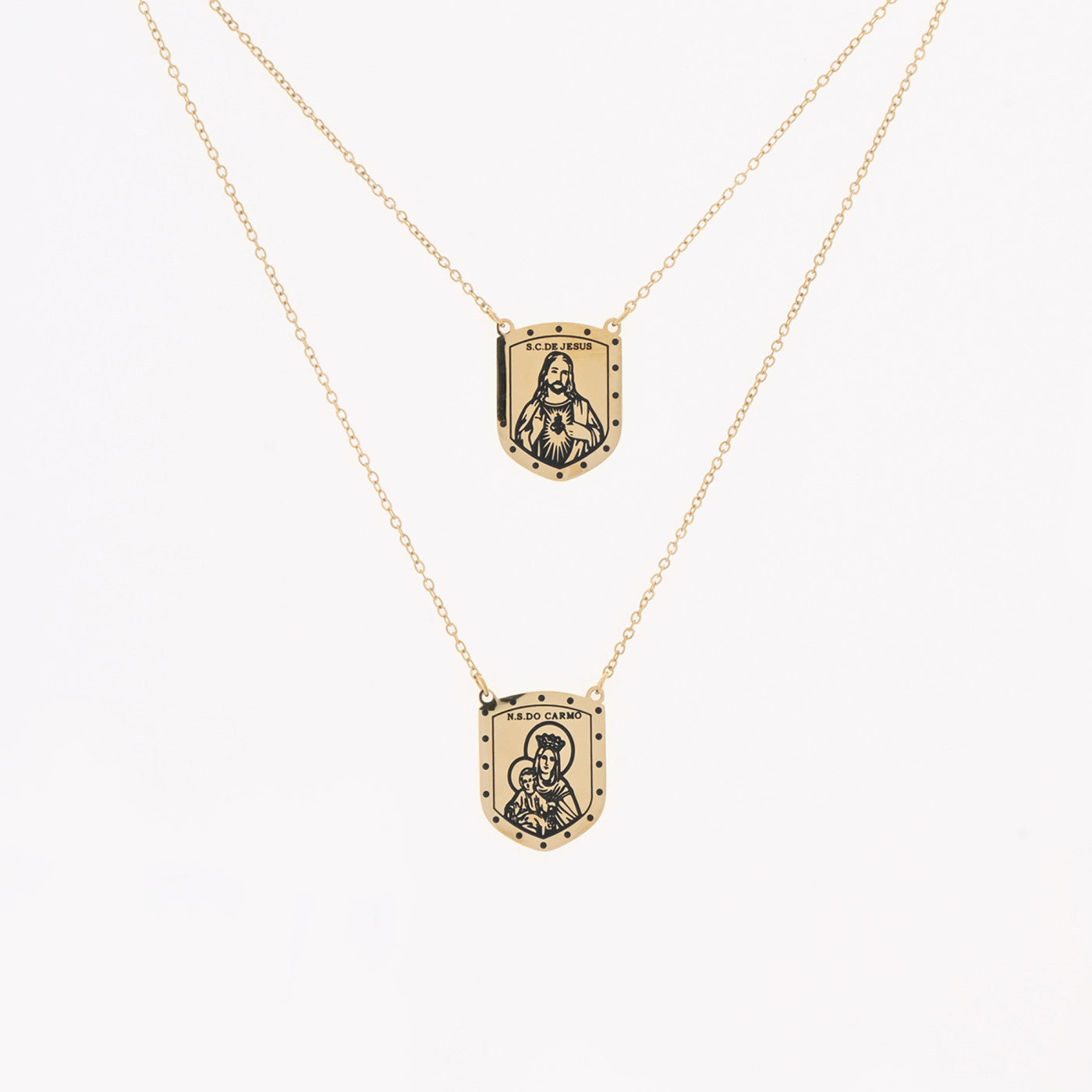 Escapulário N Sra Carmo/Jesus