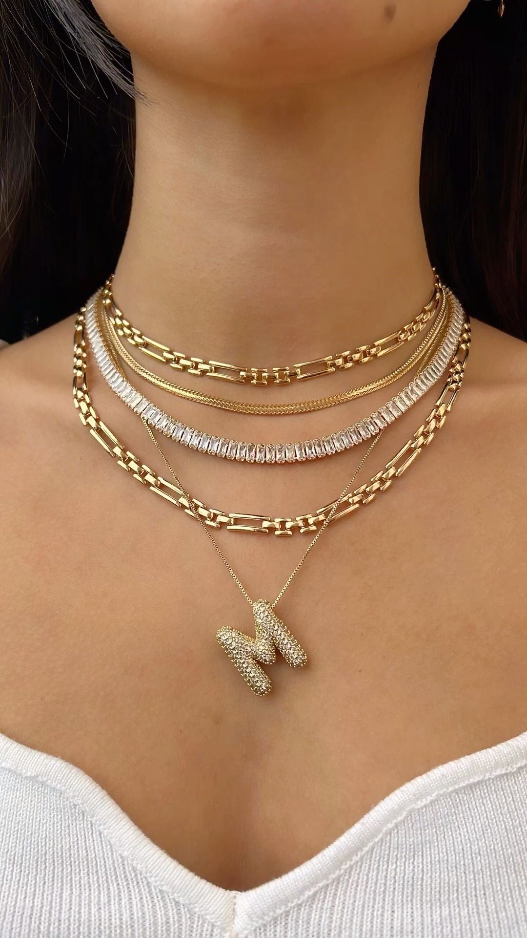 Colar Maxi Inicial