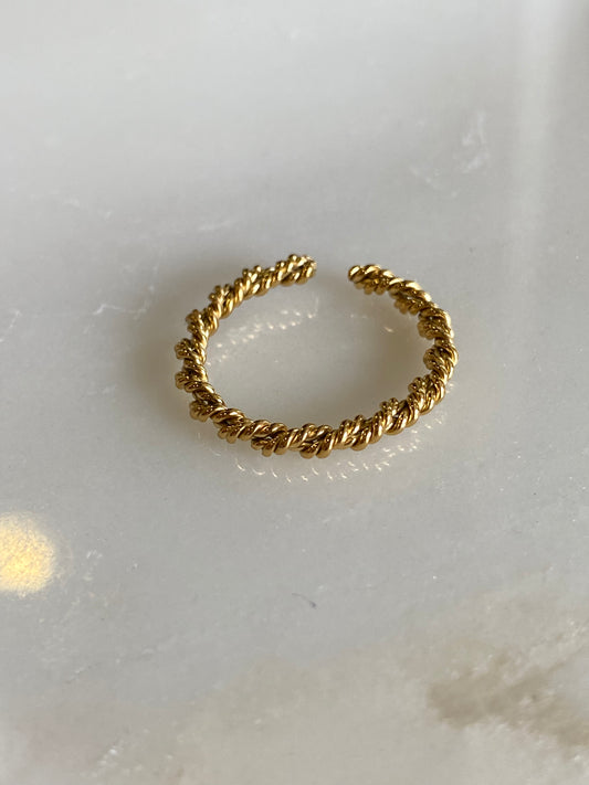 Anel entrelançado matte