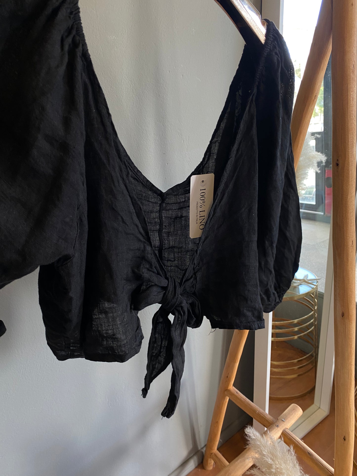 Conjunto Linho Preto