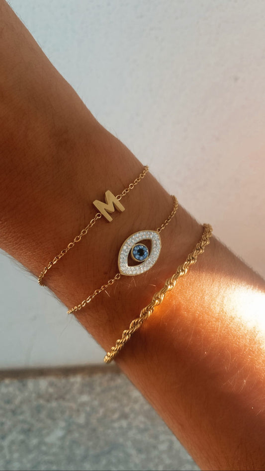 Pulseira olho brilhante