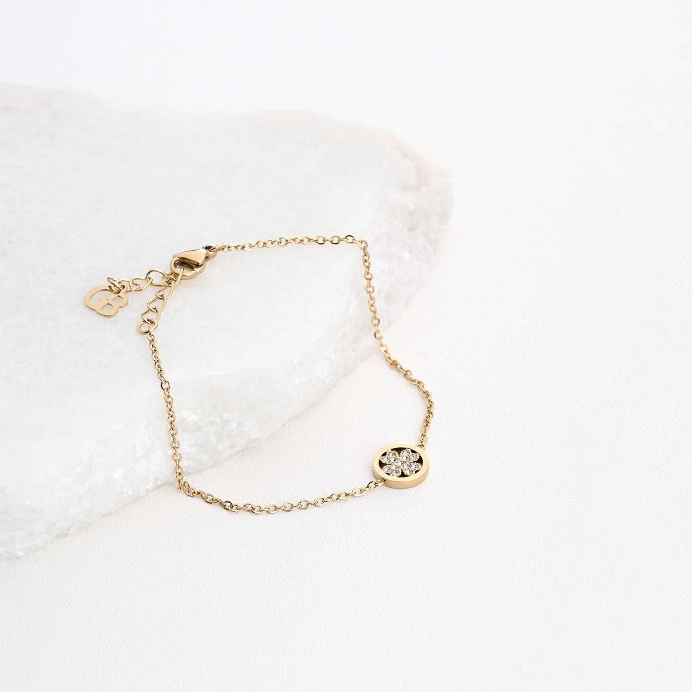 Pulseira medalha trevo