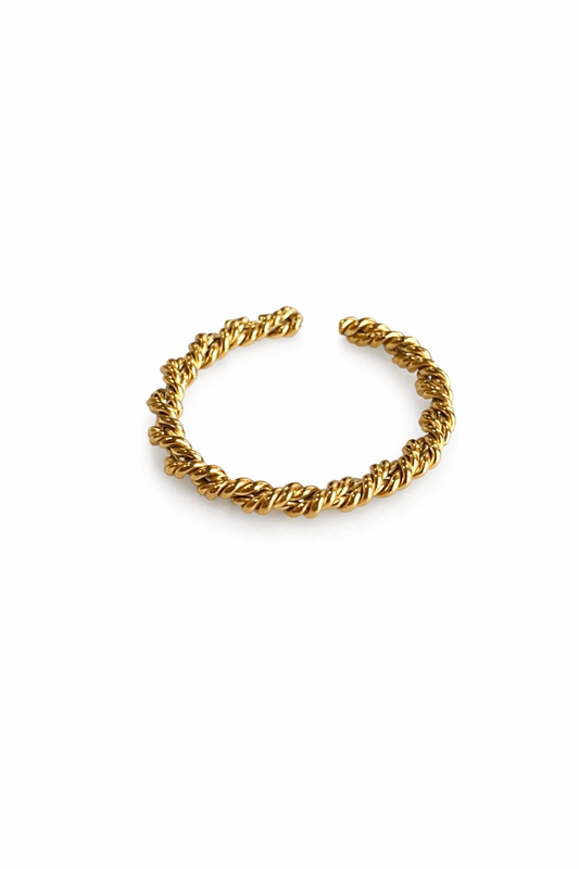 Anel entrelançado matte